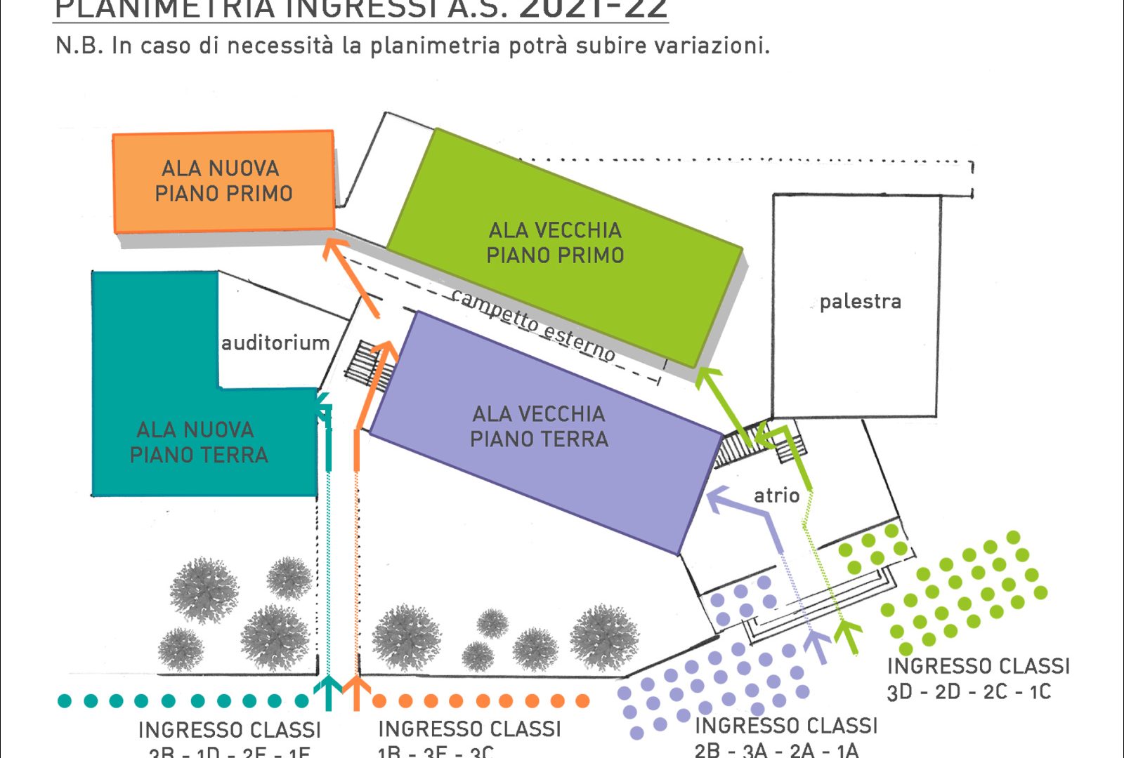 Planimetria ingressi